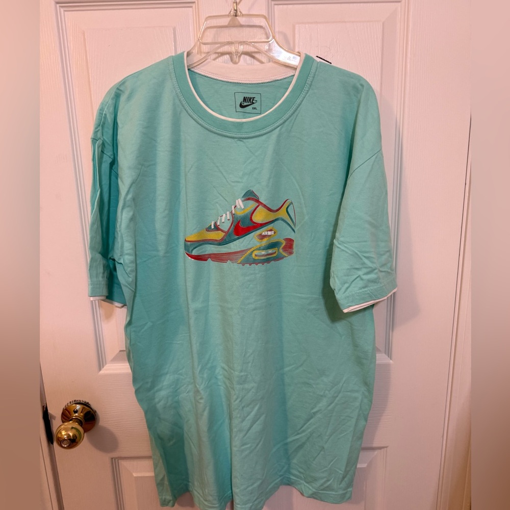 Nike Tee with Airmax Sneaker Graphic